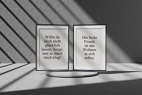 Posterset 4 Poster DIN A4
