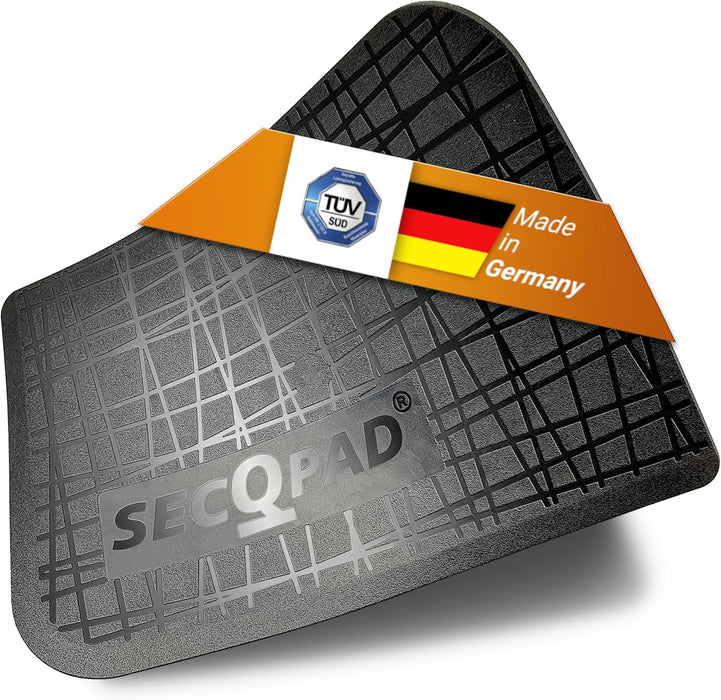 secQpad Antirutschmatte für Pedal griffig auf allen Untergründen | Perfekt für alle Fußsteuerungen, Nähmaschinen Anlasser Trittschalter beim Gaming, E-Gitarre, Wah-Wha, Sustain, Sound Effekte Trommel