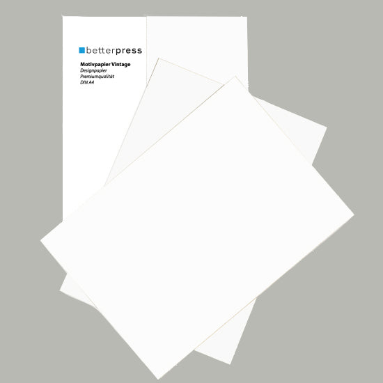 Betterpress® Premium Karton 200 g/m² – Weiß – DIN A4